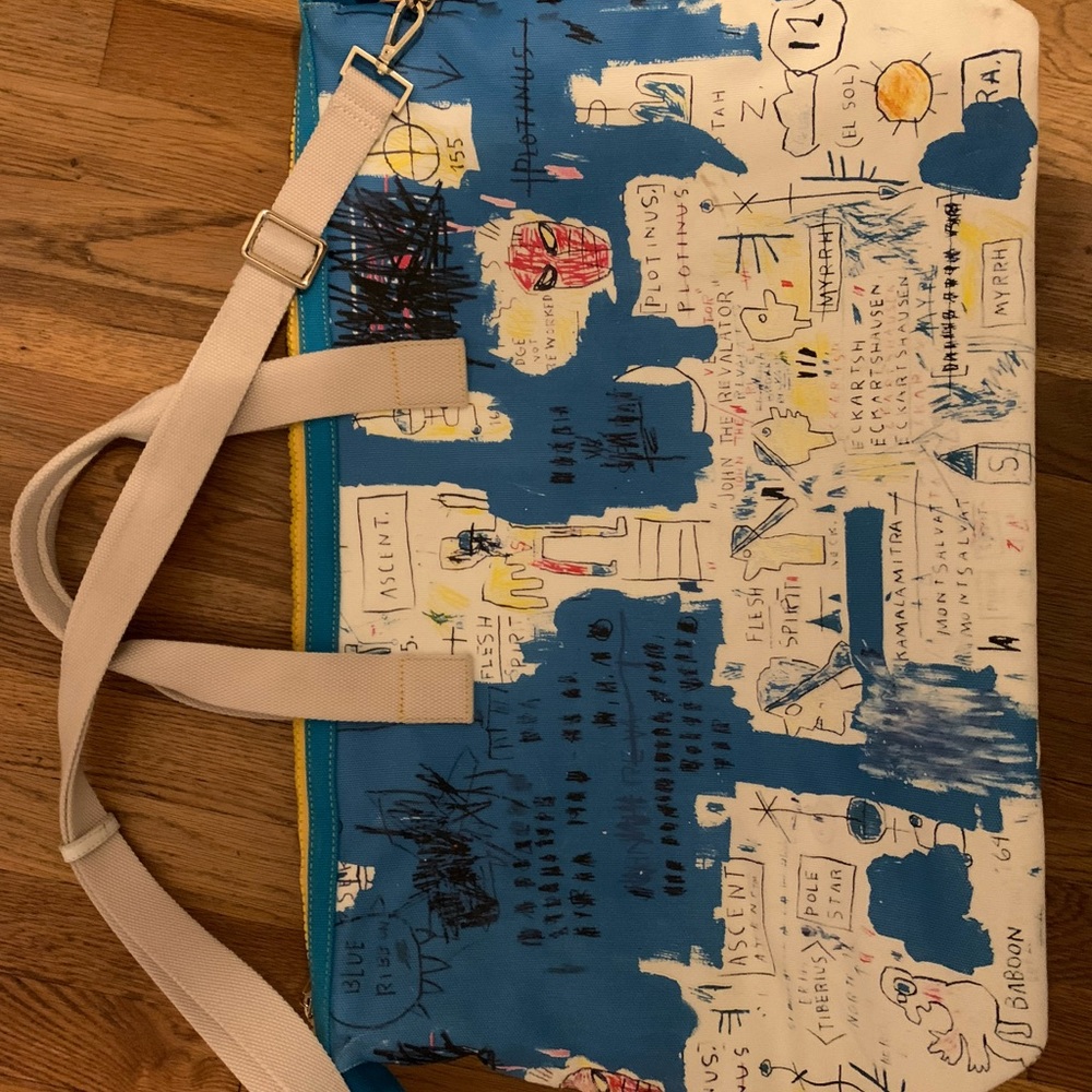 Large weekender Alice and Olivia x Basquiat